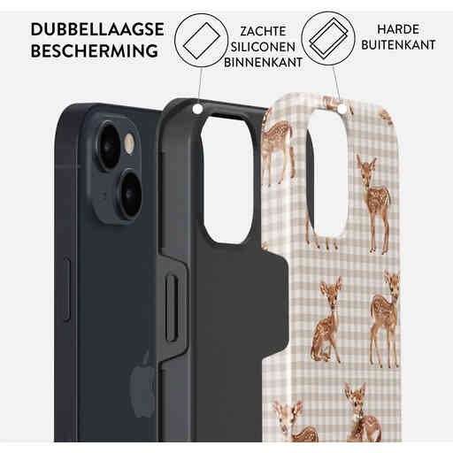 Burga Tough Case Apple iPhone 15 - Bambi