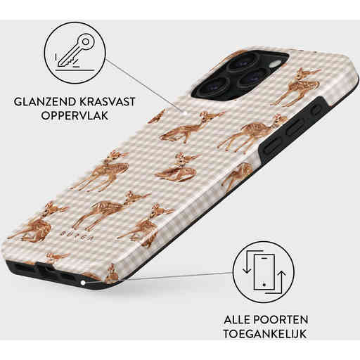 Burga Tough Case Apple iPhone 15 Pro - Bambi