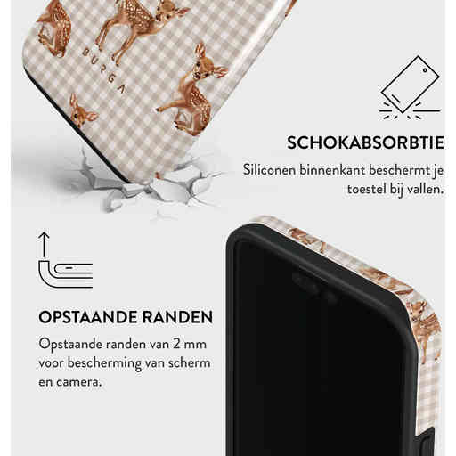 Burga Tough Case Apple iPhone 15 Pro - Bambi