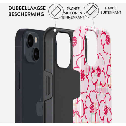 Burga Tough Case Apple iPhone 14 - Flower Girl