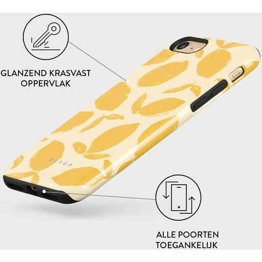 Burga Tough Case Apple iPhone SE (2020/2022) - Lemon Tart