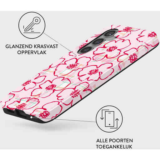 Burga Tough Case Samsung Galaxy S24 - Flower Girl