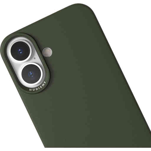 Nudient Thin Precise Case Apple iPhone 16 V3 Pine Green - MS