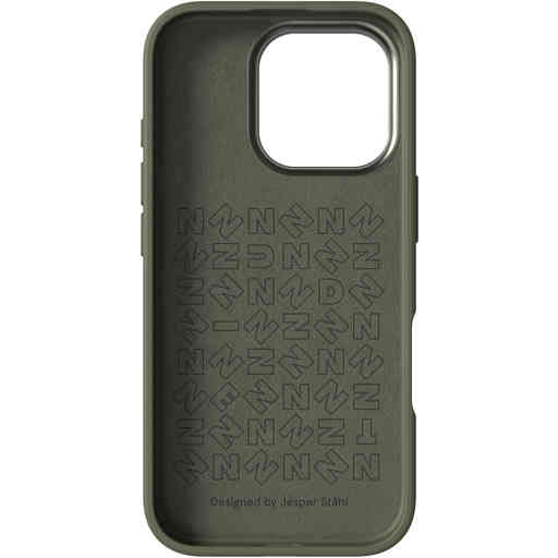 Nudient Bold MagSafe Case Apple iPhone 16 Pro Olive Green