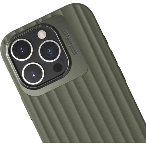Nudient Bold MagSafe Case Apple iPhone 16 Pro Olive Green