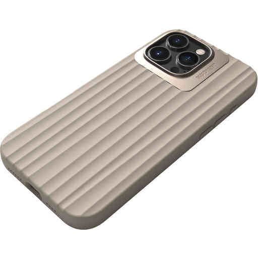 Nudient Bold MagSafe Case Apple iPhone 16 Pro Max Linen Beige