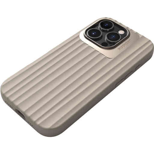 Nudient Bold MagSafe Case Apple iPhone 16 Pro Linen Beige