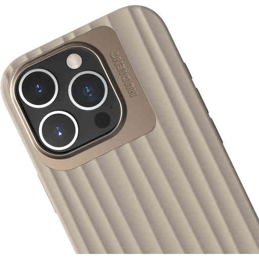 Nudient Bold MagSafe Case Apple iPhone 16 Pro Linen Beige