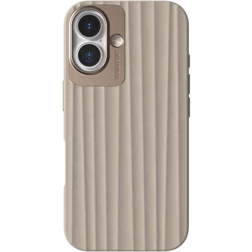 Nudient Bold MagSafe Case Apple iPhone 16 Linen Beige