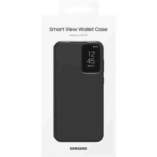 Samsung Galaxy A35 Smart View Wallet Case Black