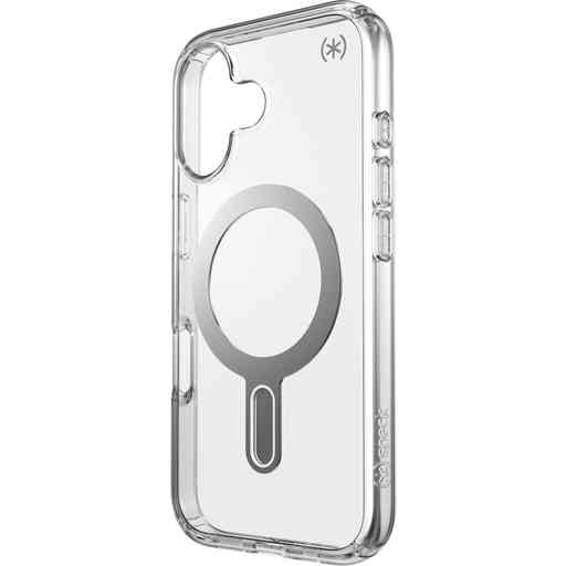 Speck Presidio Perfect Clear + ClickLock Apple iPhone 16 Clear -  with Microban