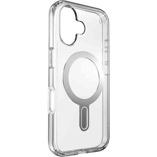 Speck Presidio Perfect Clear + ClickLock Apple iPhone 16 Clear -  with Microban
