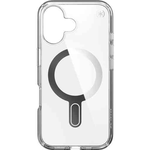 Speck Presidio Perfect Clear + ClickLock Apple iPhone 16 Clear -  with Microban