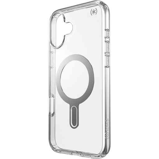 Speck Presidio Perfect Clear + ClickLock Apple iPhone 16 Plus Clear -  with Microban