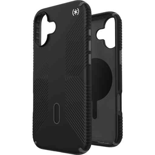 Speck Presidio2 Grip + ClickLock Apple iPhone 16 Plus Black -  with Microban