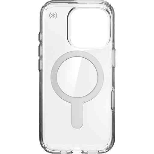 Speck Presidio Perfect Clear + ClickLock Apple iPhone 16 Pro Clear -  with Microban