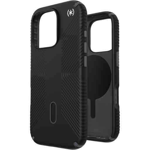 Speck Presidio2 Grip + ClickLock Apple iPhone 16 Pro Black -  with Microban