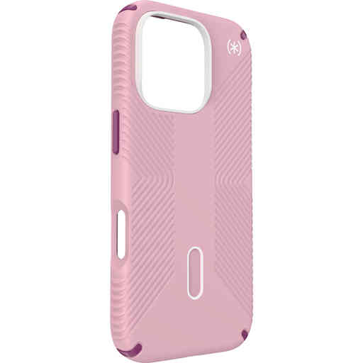 Speck Presidio2 Grip + ClickLock Apple iPhone 16 Pro Wednesday Pink - with Microban
