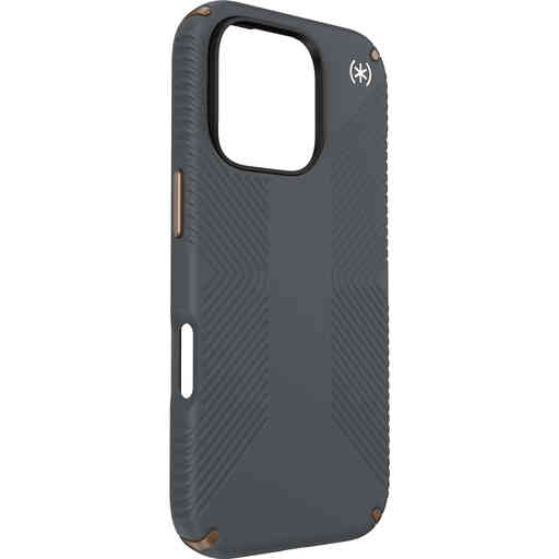 Speck Presidio2 Grip Apple iPhone 16 Pro Charcoal Grey -  with Microban