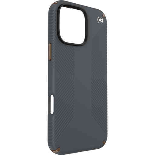 Speck Presidio2 Grip Apple iPhone 16 Pro Max Charcoal Grey -  with Microban