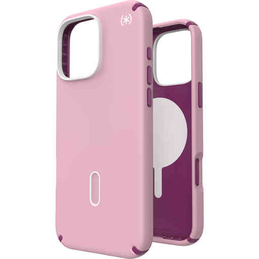 Speck Presidio2 Pro + ClickLock Apple iPhone 16 Pro Max Wednesday Pink - with Microban