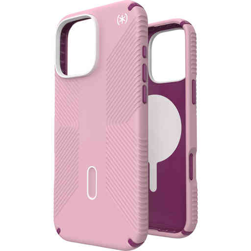 Speck Presidio2 Grip + ClickLock Apple iPhone 16 Pro Max Wednesday Pink -  with Microban