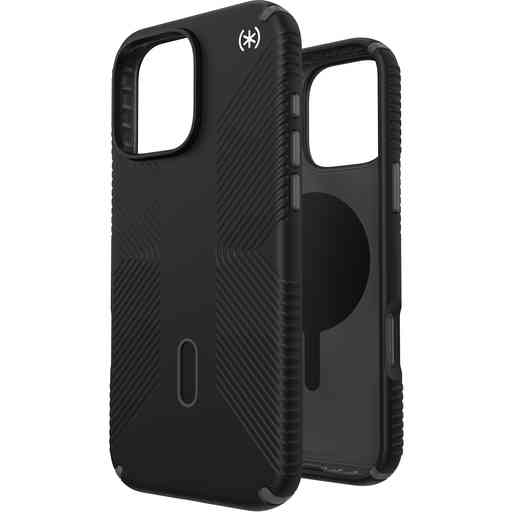 Speck Presidio2 Grip + ClickLock Apple iPhone 16 Pro Max Black -  with Microban