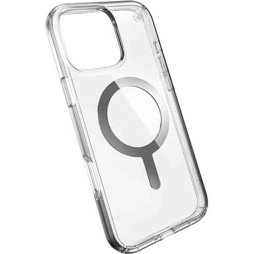 Speck Presidio Perfect Clear + MS Apple iPhone 16 Pro Max Clear -  with Microban