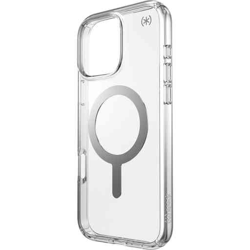 Speck Presidio Perfect Clear + MS Apple iPhone 16 Pro Max Clear -  with Microban
