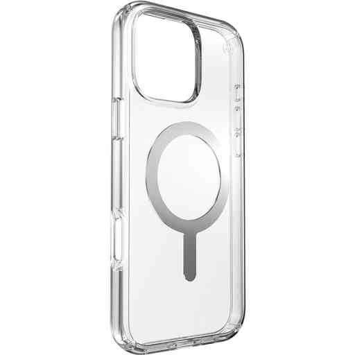 Speck Presidio Perfect Clear + MS Apple iPhone 16 Pro Max Clear -  with Microban