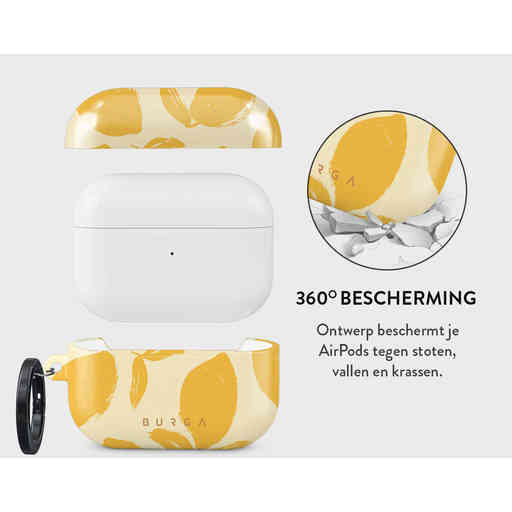 Burga Apple Airpods Pro 2 Case - Lemon Tart