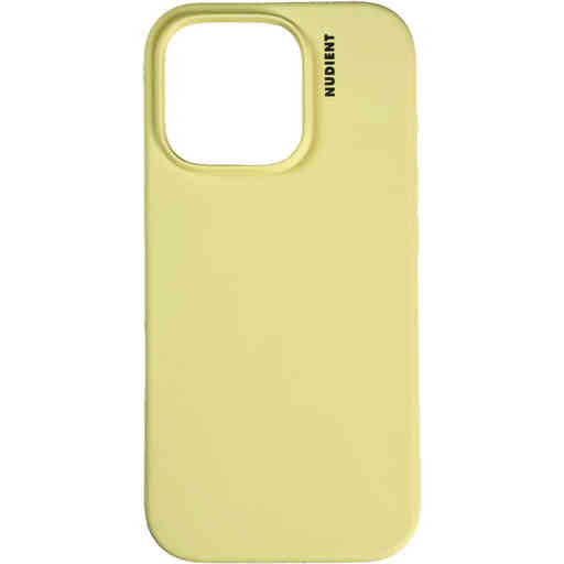 Nudient Base Case iPhone 16 Pro Max Pale Yellow
