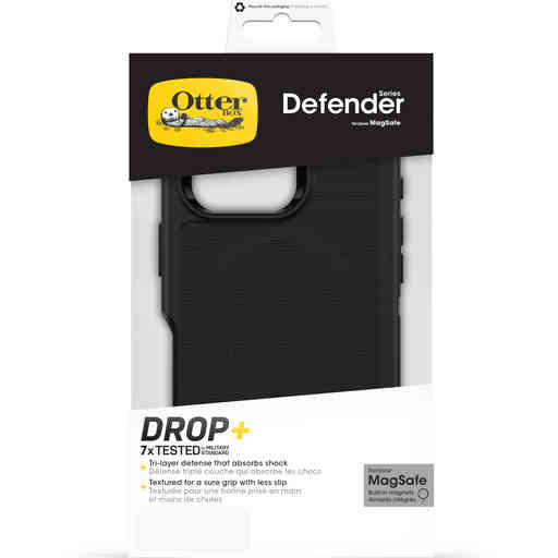 OtterBox Defender MagSafe Case Apple iPhone 16 Pro Black