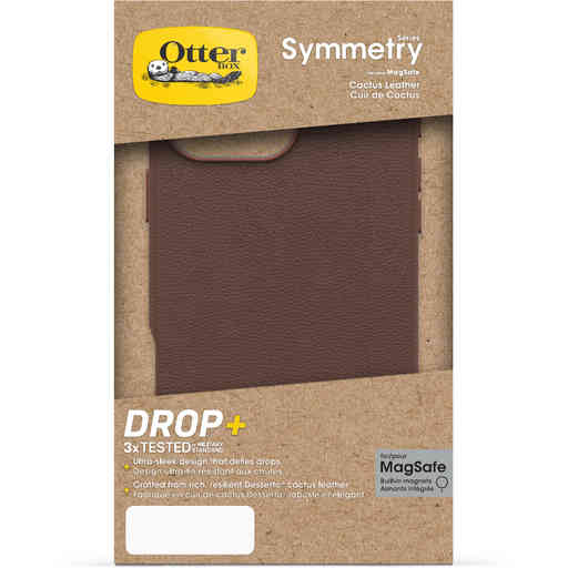 OtterBox Symmetry Cactus Leather Case Apple iPhone 16 Pro Max Rich Adobe