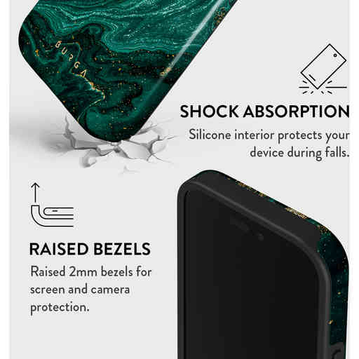 Burga Tough Case Apple iPhone 16 Plus - Emerald Pool
