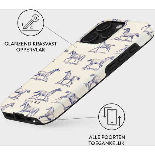 Burga Tough Case Apple iPhone 16 Pro - Derby Race