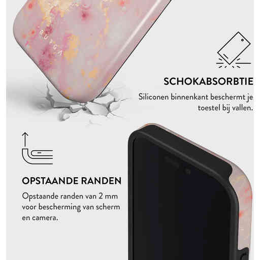 Burga Tough Case Apple iPhone 16 Plus - Golden Coral