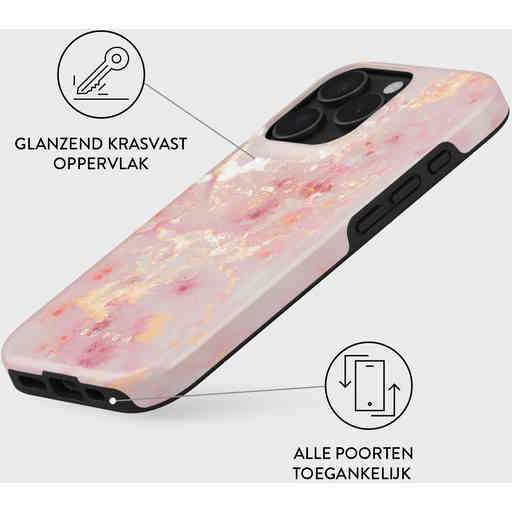 Burga Tough Case Apple iPhone 16 Pro - Golden Coral