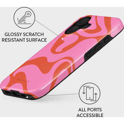 Burga Tough Case Apple iPhone 16 - Ride The Wave