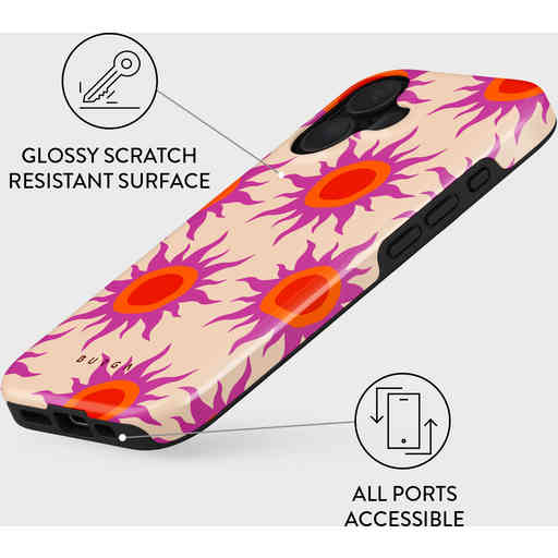 Burga Tough Case Apple iPhone 16 - Sunset Glow