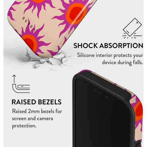 Burga Tough Case Apple iPhone 16 - Sunset Glow