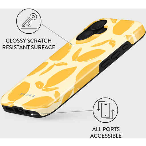 Burga Tough Case Apple iPhone 16 Plus - Lemon Tart