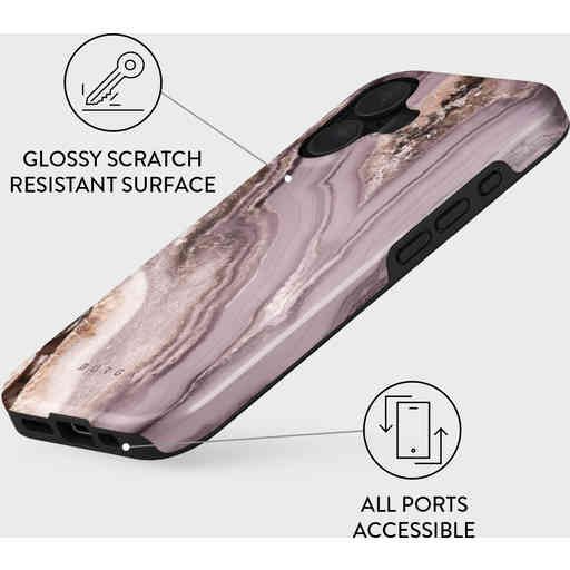 Burga Tough Case Apple iPhone 16 - Golden Taupe