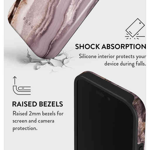 Burga Tough Case Apple iPhone 16 - Golden Taupe