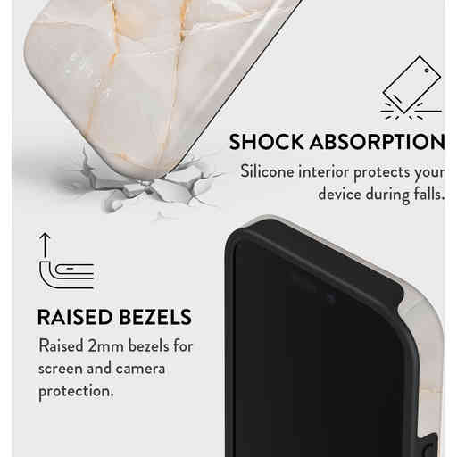 Burga Tough Case Apple iPhone 16 Pro - Vanilla Sand