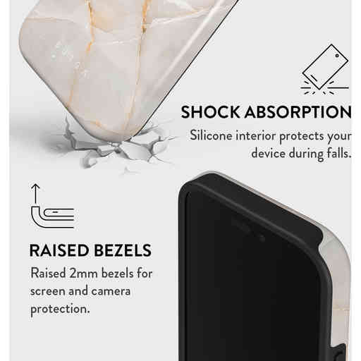 Burga Tough Case Apple iPhone 16 - Vanilla Sand