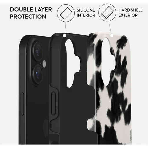 Burga Tough Case Apple iPhone 16 - Achromatic