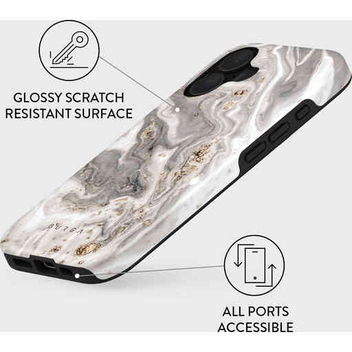 Burga Tough Case Apple iPhone 16 - Snowstorm