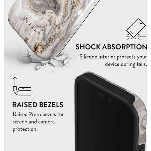 Burga Tough Case Apple iPhone 16 - Snowstorm