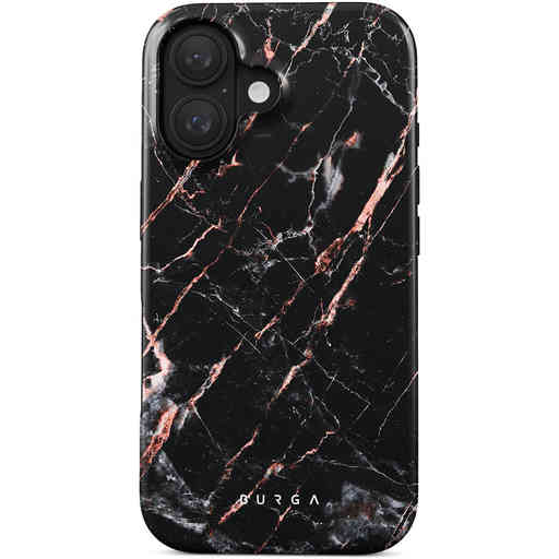 Burga Tough Case Apple iPhone 16 Plus - Rose Gold Marble